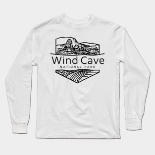 Wind Cave National Park, South Dakota Long Sleeve T-Shirt